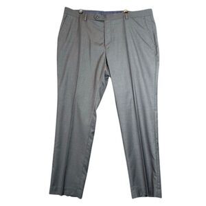Tommy Hilfiger Dress Pants Charcoal Gray Stretch Comfort Suit Pants Size 38x30